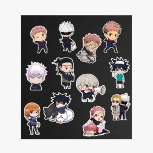 JUJUTSU KAISEN 12 STICKERS PACK