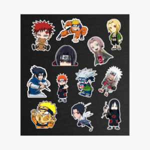 NARUTO 12 STICKERS PACK