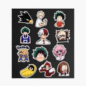 BOKU NO HERO ACADEMIA 12 STICKERS PACK