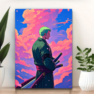 ARTISTIC ZORO PLEXIGLASS POSTER