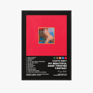 KAYNE WEST - MY BEAUTIFUL DARK TWISTED FANTASY POSTER