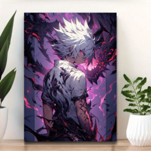 KILLUA FAN ART PLEXIGLASS POSTER